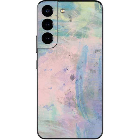 Rose Quartz & Serenity Abstract Galaxy S22 Skin