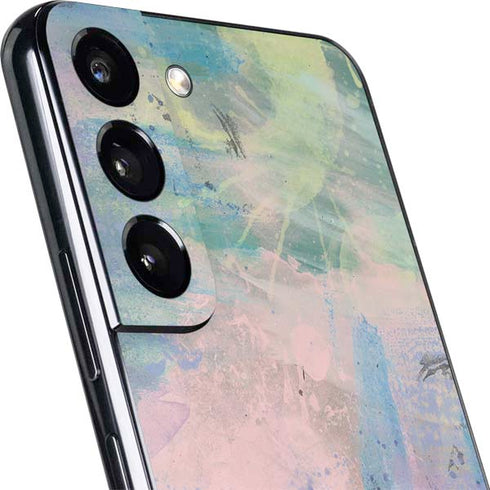 Rose Quartz & Serenity Abstract Galaxy S22 Skin