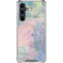 Rose Quartz & Serenity Abstract Galaxy S23 FE Clear Case