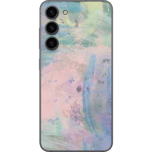 Rose Quartz & Serenity Abstract Galaxy S23 Plus Skin