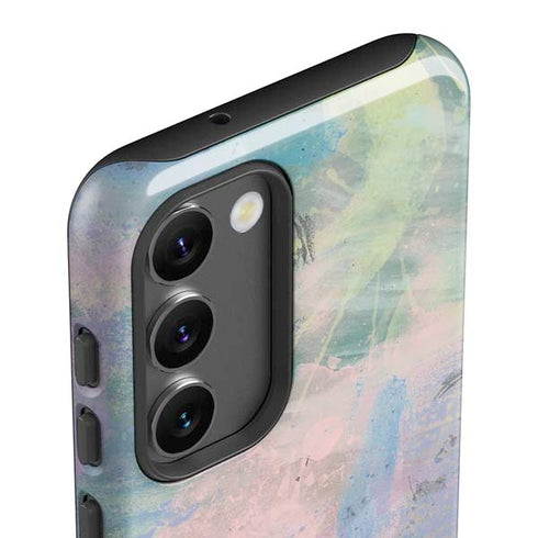 Rose Quartz & Serenity Abstract Galaxy S23 Pro Case