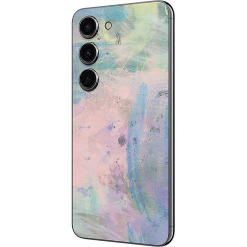 Rose Quartz & Serenity Abstract Galaxy S23 Skin