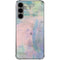 Rose Quartz & Serenity Abstract Galaxy S24 Plus Clear Case