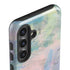 Rose Quartz & Serenity Abstract Galaxy S24 Plus Impact Case