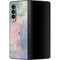 Rose Quartz & Serenity Abstract Galaxy Z Fold3 5G Skin