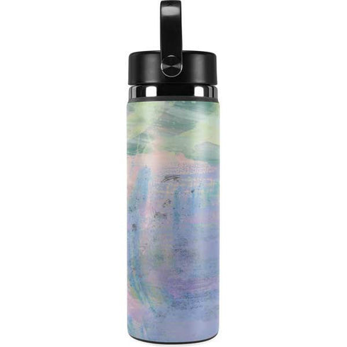 Rose Quartz & Serenity Abstract Hydro Flask 20oz Wide Mouth Skin