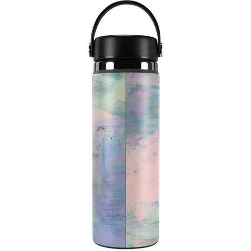 Rose Quartz & Serenity Abstract Hydro Flask 20oz Wide Mouth Skin