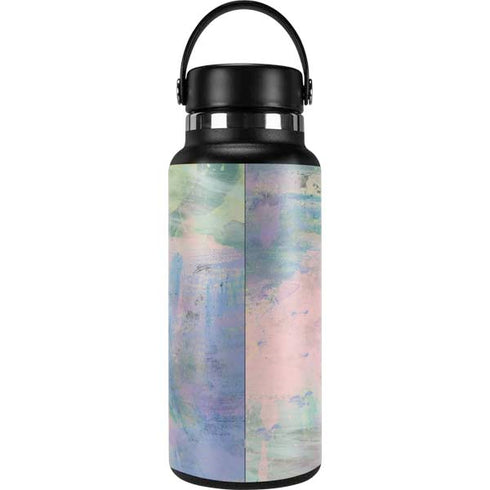 Rose Quartz & Serenity Abstract Hydro Flask 32oz Wide Mouth Skin