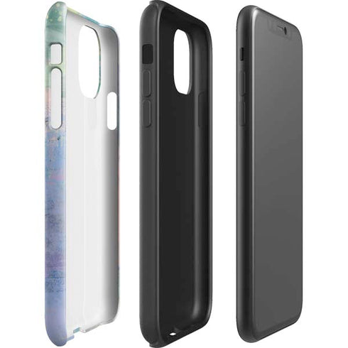 Rose Quartz & Serenity Abstract iPhone 11 Impact Case