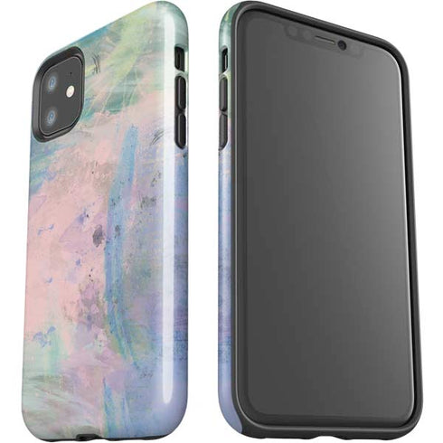 Rose Quartz & Serenity Abstract iPhone 11 Impact Case