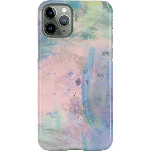 Rose Quartz & Serenity Abstract iPhone 11 Pro Lite Case