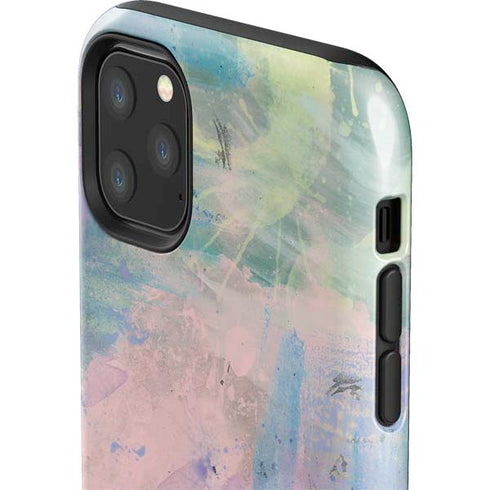 Rose Quartz & Serenity Abstract iPhone 11 Pro Max Impact Case