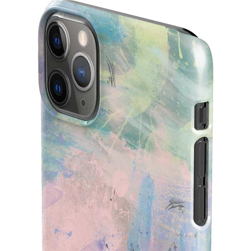 Rose Quartz & Serenity Abstract iPhone 11 Pro Max Lite Case