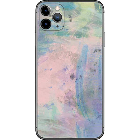 Rose Quartz & Serenity Abstract iPhone 11 Pro Max Skin