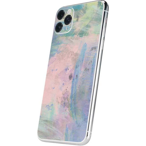 Rose Quartz & Serenity Abstract iPhone 11 Pro Max Skin