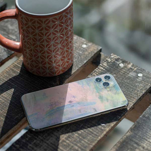 Rose Quartz & Serenity Abstract iPhone 11 Pro Max Skin