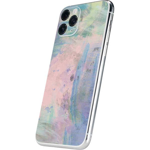 Rose Quartz & Serenity Abstract iPhone 11 Pro Skin