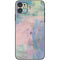 Rose Quartz & Serenity Abstract iPhone 11 Skin