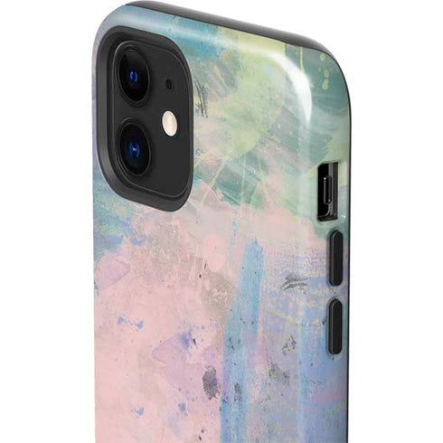 Rose Quartz & Serenity Abstract iPhone 12 Impact Case
