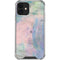 Rose Quartz & Serenity Abstract iPhone 12 Mini Clear Case