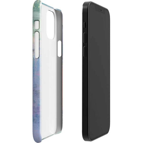 Rose Quartz & Serenity Abstract iPhone 12 Mini Lite Case