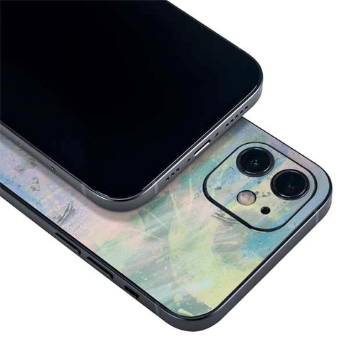 Rose Quartz & Serenity Abstract iPhone 12 Mini Skin