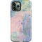 Rose Quartz & Serenity Abstract iPhone 12 Pro Impact Case