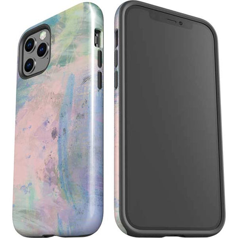 Rose Quartz & Serenity Abstract iPhone 12 Pro Impact Case