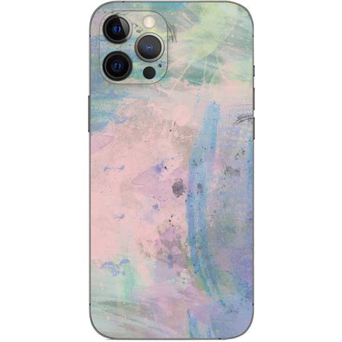 Rose Quartz & Serenity Abstract iPhone 12 Pro Max Skin