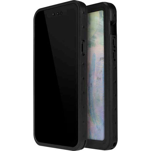 Rose Quartz & Serenity Abstract iPhone 13 Mini Waterproof Case
