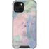 Rose Quartz & Serenity Abstract iPhone 14 Clear Case