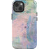 Rose Quartz & Serenity Abstract iPhone 15 Impact Case