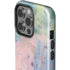Rose Quartz & Serenity Abstract iPhone 14 Pro Impact Case