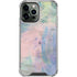 Rose Quartz & Serenity Abstract iPhone 15 Pro Max Clear Case