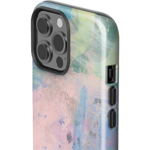 Rose Quartz & Serenity Abstract iPhone 15 Pro Max Impact Case