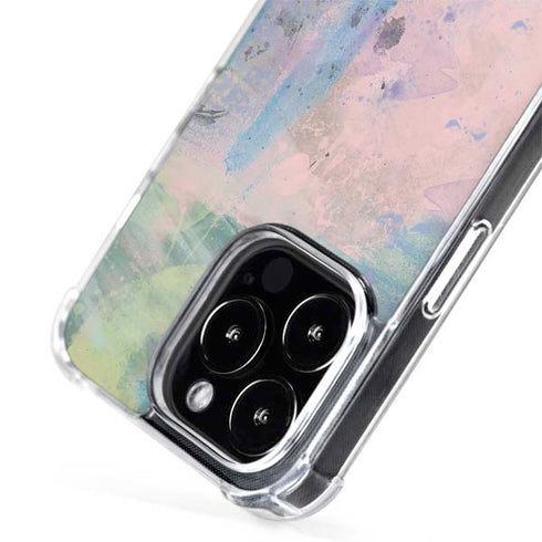 Rose Quartz & Serenity Abstract iPhone 14 Pro Max MagSafe Case