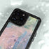 Rose Quartz & Serenity Abstract iPhone 14 Pro Max Waterproof Case