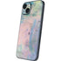 Rose Quartz & Serenity Abstract iPhone 14 Skin