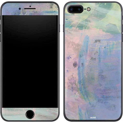 Rose Quartz & Serenity Abstract iPhone 7 Plus Skin