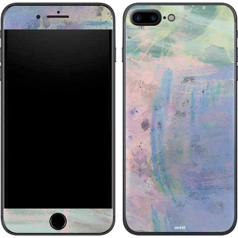 Rose Quartz & Serenity Abstract iPhone 8 Plus Skin