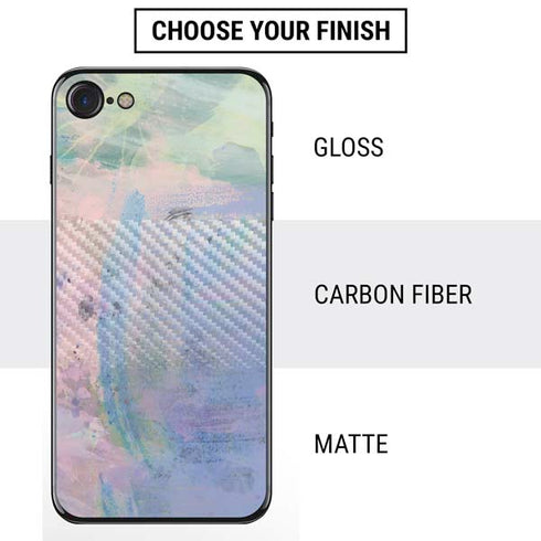 Rose Quartz & Serenity Abstract iPhone SE (2nd & 3rd Gen) Skin