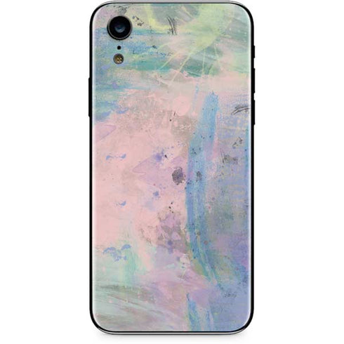 Rose Quartz & Serenity Abstract iPhone XR Skin