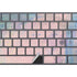 Rose Quartz & Serenity Abstract Magic Keyboard with Numeric Keypad Skin