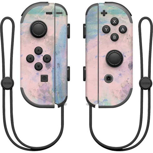 Rose Quartz & Serenity Abstract Nintendo Joy-Con (L/R) Controller Skin