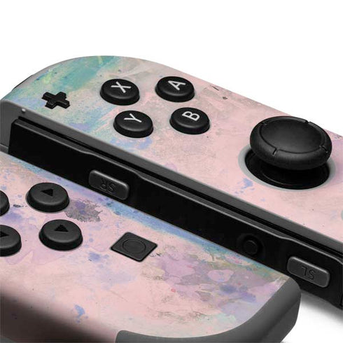 Rose Quartz & Serenity Abstract Nintendo Joy-Con (L/R) Controller Skin