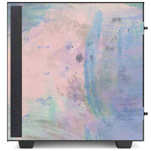 Rose Quartz & Serenity Abstract NZXT H510 Compact ATX Mid-Tower Case Skin