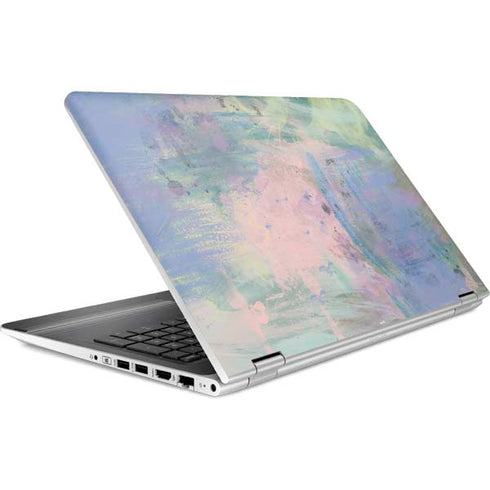 Rose Quartz & Serenity Abstract HP Pavilion Skin