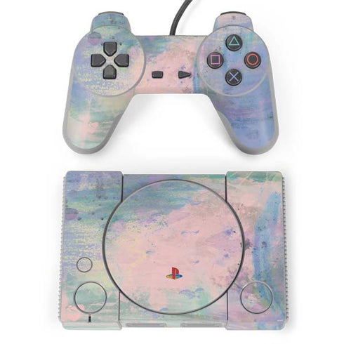 Rose Quartz & Serenity Abstract PlayStation Classic Bundle Skin