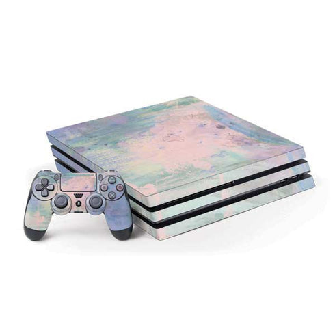 Rose Quartz & Serenity Abstract PS4 Pro Bundle Skin