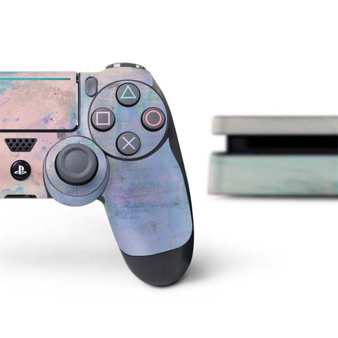 Rose Quartz & Serenity Abstract PS4 Slim Bundle Skin